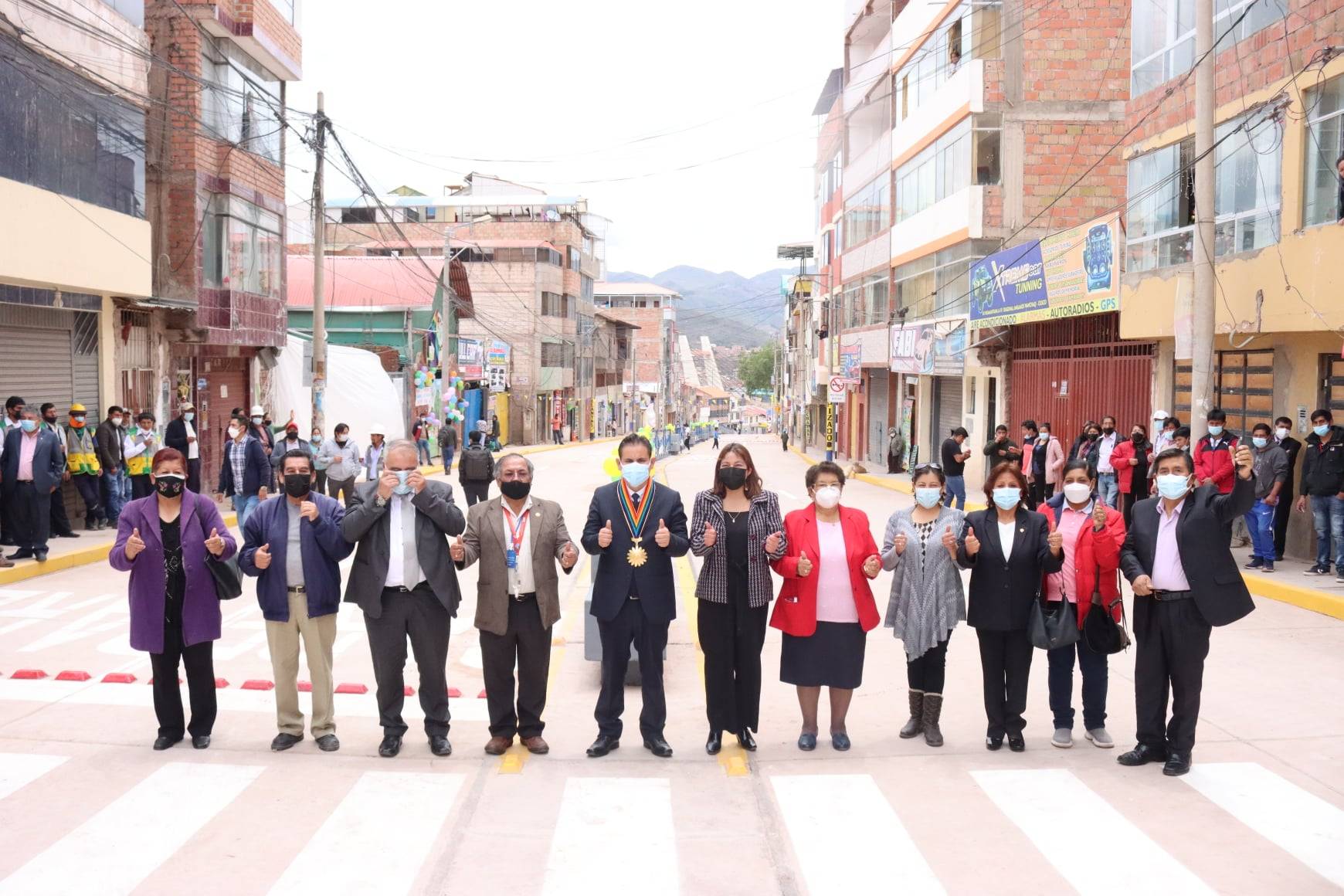 Avenida Huamantiana - Servicio de Transitabilidad Vehicular y Peatonal