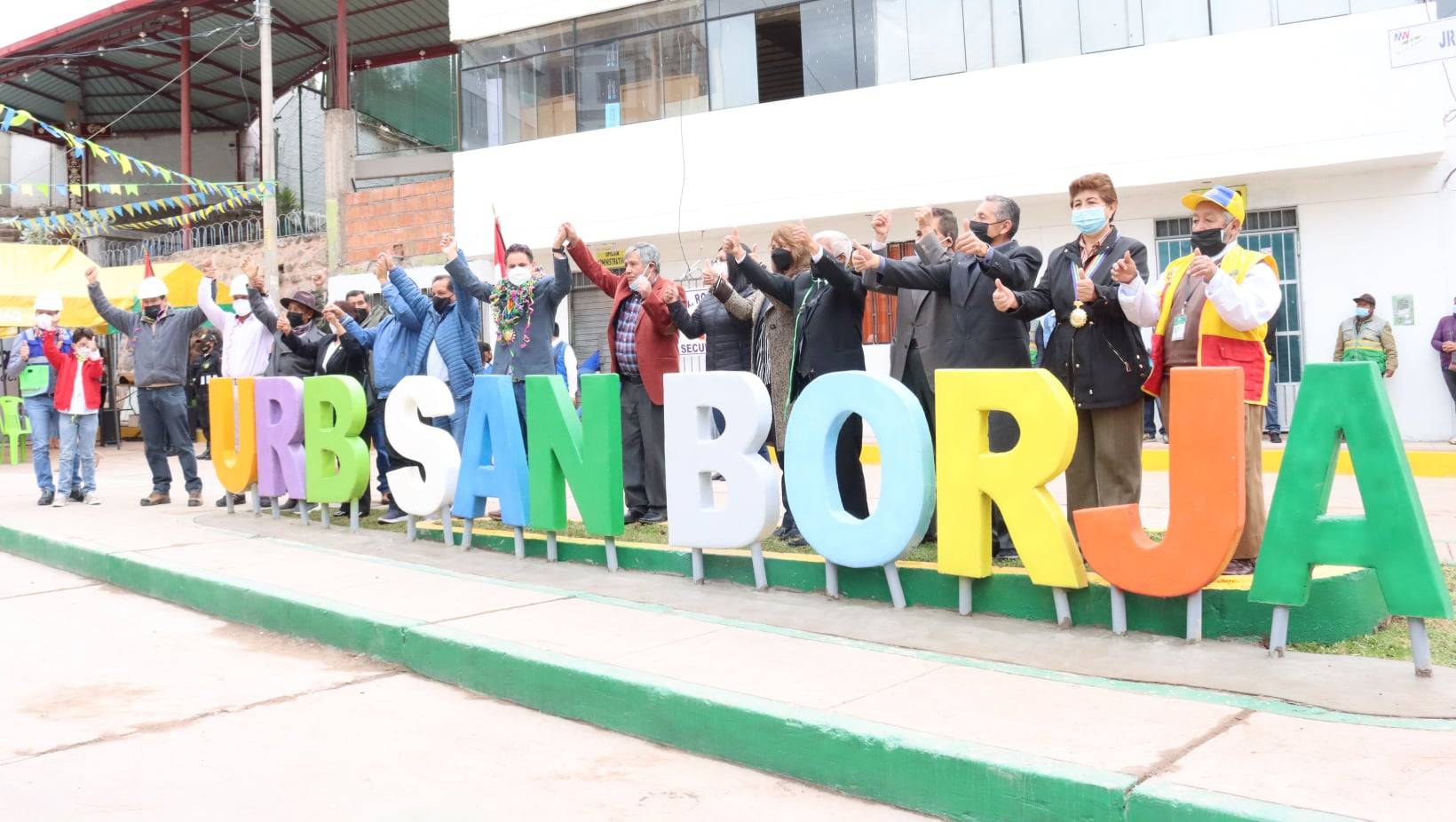 Reparación de veredas en la Urb. San Borja